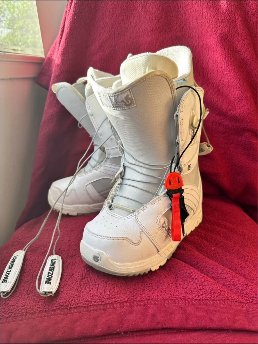 Burton White Women's Snowboard Boots